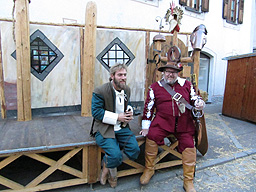 Hauptmann und Soldat