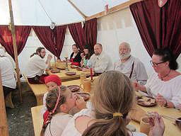 vorher noch ein Schlückchen